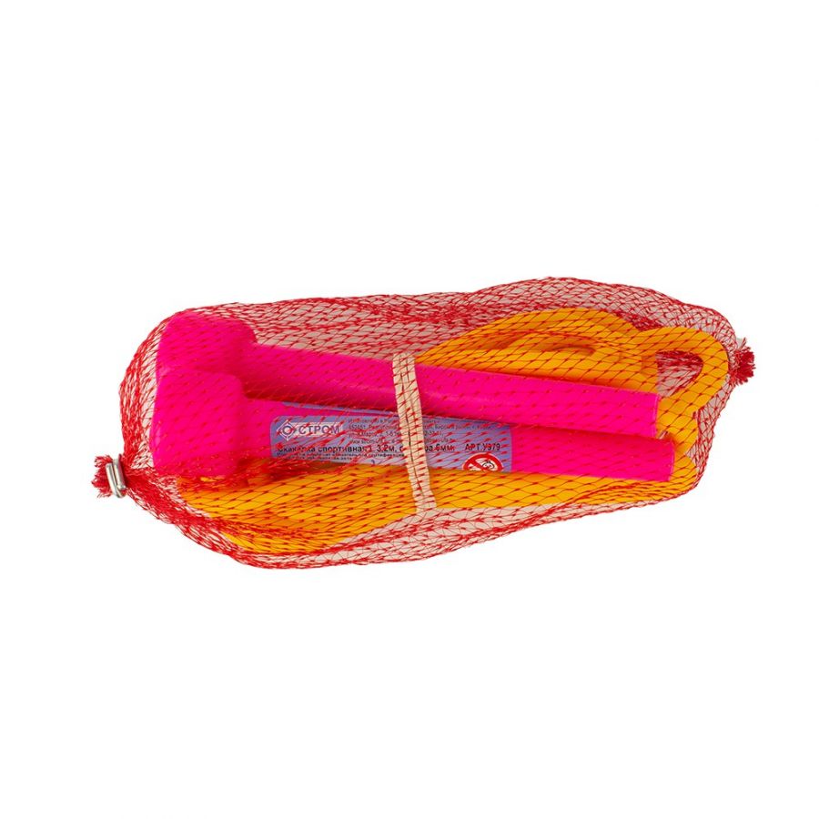 Скакалка спортивная L3,2м, d шнура 6мм