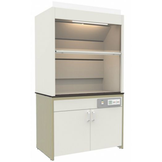 Шкаф вытяжной лабораторный, металлический (Бежевый)