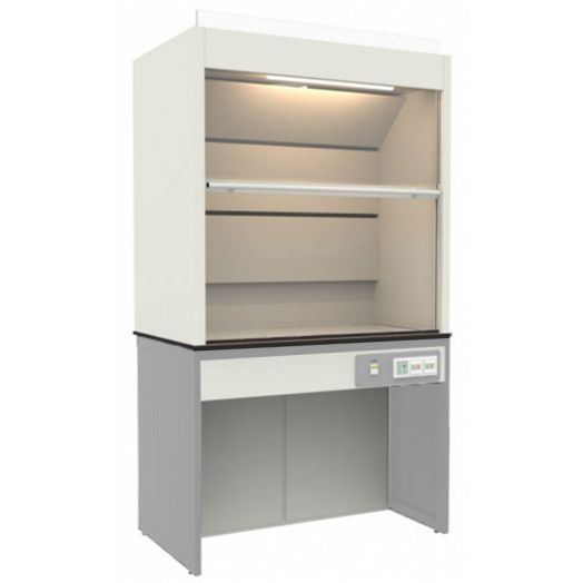 Шкаф вытяжной лабораторный, металлический без тумб (Серый)