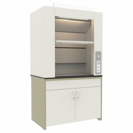 Шкаф вытяжной лабораторный,  типа А металлический (Бежевый)