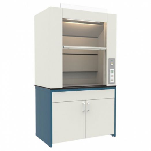 Шкаф вытяжной лабораторный,  типа А металлический (Синий)