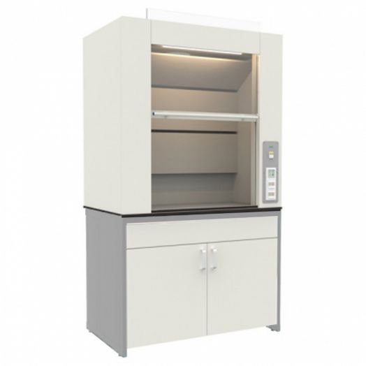 Шкаф вытяжной лабораторный,  типа А с камерой из ЛДСП (Серый)