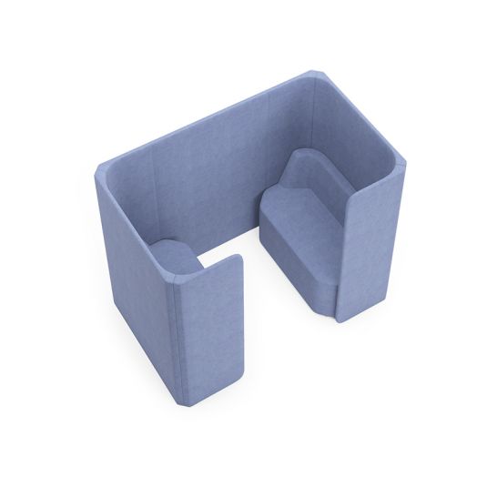 Модульный диван с перегородками для колл-центра L10-1 серии СПЕЙС