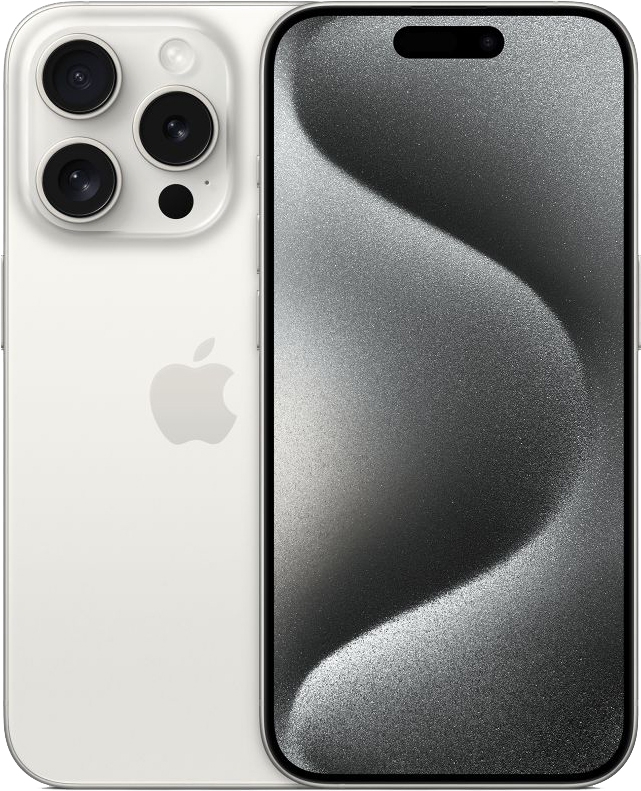 Apple iPhone 15 Pro 256 Гб White Titanium (белый титан)