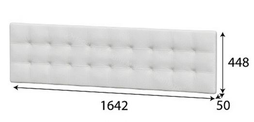 Щит мягкий Александрия ЩМ-102 для кровати КР-102 Серия 3 Бежевый