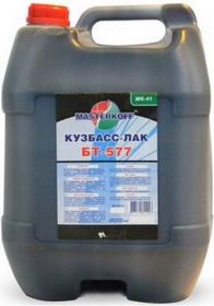 Лак Битумный Кузбасслак КБС БТ-577 1л Черный.