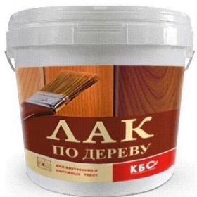Лак по Дереву КБС БС-86 5л Акриловый без Запаха для Внутренних и Наружных Работ.