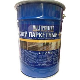 Клей Паркетный КПС МультиПротект 5кг Спиртовой, Однокомпонентный.