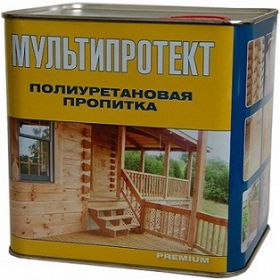 Пропитка Полиуретановая Мультипротект 2.4л Универсальная, Износостойкая.