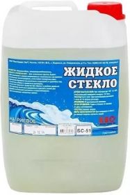Жидкое Стекло Натриевое КБС БС-51 3кг для Приклеивания и Гидроизоляции.*