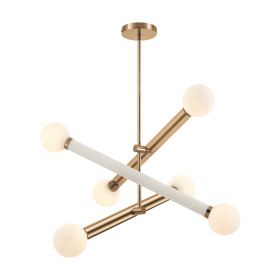 Люстра Freya Cross FR5381PL-06G Золото.