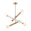 Люстра Freya Cross FR5381PL-06G Золото.