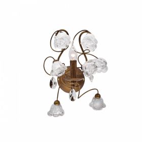 Бра Citilux Eletto Rosetta EL324W01.1 Коричневое / Ситилюкс.