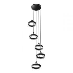 Светильник Подвесной Citilux Дуэт CL719051 LED Чёрный / Ситилюкс.