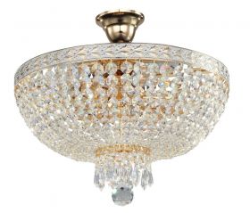 Люстра Хрустальная Maytoni Bella DIA750-PT40-WG Золото.