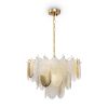 Люстра Подвесная Freya Hloya FR5143PL-07G Золото, Металл / Фрея.