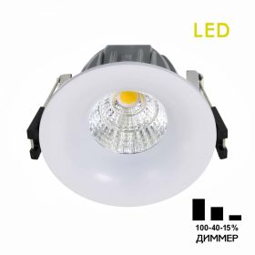 Встраиваемый Светильник с Диммером Citilux Гамма CLD004NW0 LED / Ситилюкс.