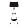 Торшер со Столиком Citilux Рейнер CL806021 Чёрный / Ситилюкс.