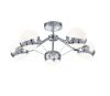 Люстра Потолочная Freya Silvia FR5009CL-05CH Хром, Металл / Фрея.