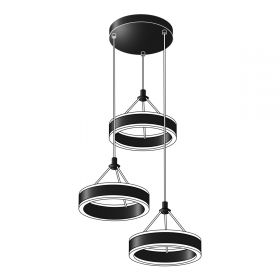 Светильник Подвесной Citilux Дуэт CL719031 LED Чёрный / Ситилюкс.