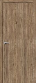 Межкомнатная Дверь с Экошпоном Bravo Браво-0 Original Oak 600x2000мм (Полотно+Коробка+5 Наличников) / Браво.