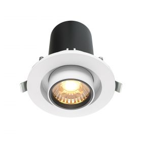 Светильник Встраиваемый Светодиодный Maytoni Hidden DL045-01-10W3K-W Белый.