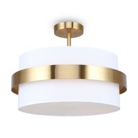 Люстра на Штанге Freya Bride FR5367CL-03BS Золото, Белый.