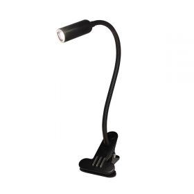 Лампа на Прищепке с Диммером Citilux Ньютон CL803061N LED Чёрная / Ситилюкс.