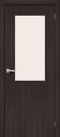 Межкомнатная Дверь с Экошпоном Bravo Браво-7 Wenge Melinga / Magic Fog 800x2000мм (Полотно 1шт) / Браво.