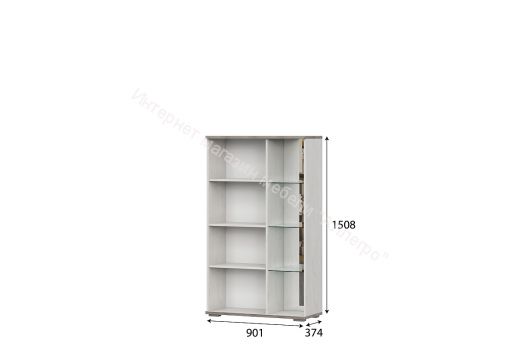 Шкаф Александрия ШК-116 Серия 3 Сосна Санторини светлый