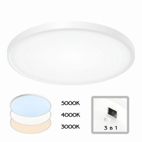 Светильник Накладной Citilux Бейсик CL738400V Белый / Ситилюкс.