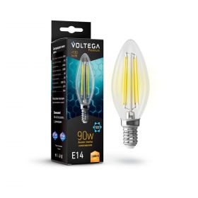 Лампа Филаментная Voltega E14 9W 2800K Graphene 7134 Прозрачная, Стекло / Вольтега.