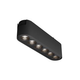 Трековый Однофазный Магнитный Светодиодный Светильник Maytoni Radity Points TR082-1-6W4K-M-B Черный, Металл.
