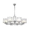 Люстра Подвесная Freya Elin FR5016PL-08CH Хром, Металл / Фрея.