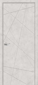 Межкомнатная Дверь с Экошпоном Bravo Граффити-5.Д Look Art 800x2000мм (Полотно+Коробка+5 Наличников) / Браво.