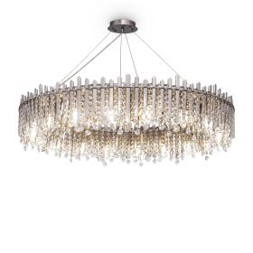 Люстра Хрустальная Maytoni Rocio MOD036PL-18N Серебро.