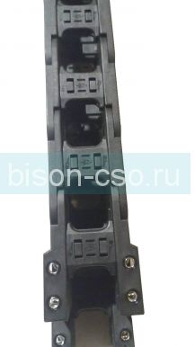 Кабель-канал гибкий 25х25 R55 TMX2500.25.55 открытый (коннекторы в комплекте)