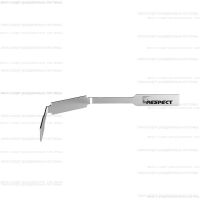 Микроплинтус Respect L-образный 7754 черный RAL 9005 пружина