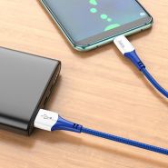 Кабель USB Type-C HOCO X93 1м 3,0A PD100Вт белый