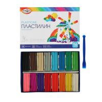 Пластилин 16 цветов 320 г, Гамма "Классический", со стеком, картонная упаковка 281034