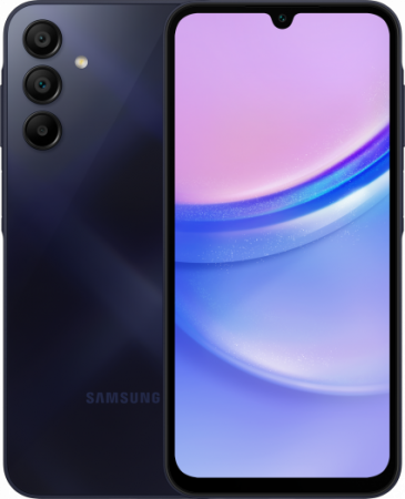 Смартфон Samsung Galaxy A15 4/128Gb Blue Black RU