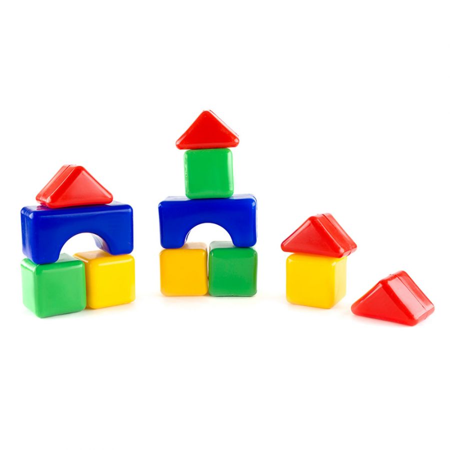 Кубики строительные (кубик 7х7 см)