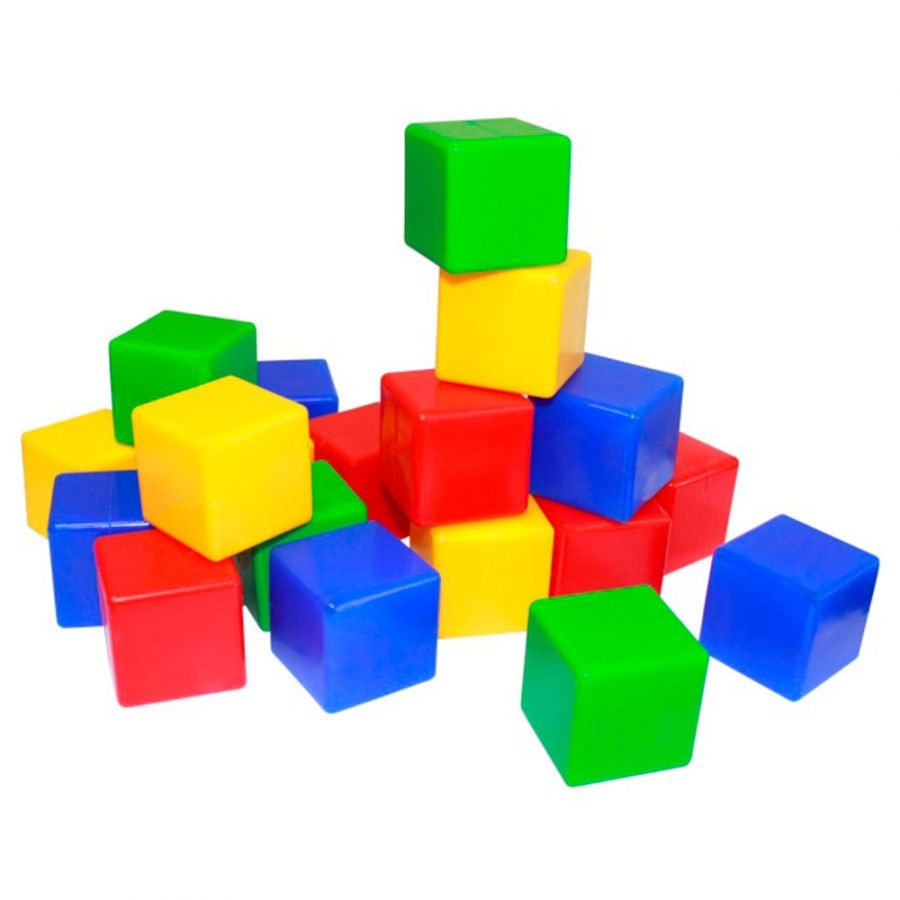 Набор мини-кубиков (кубик 4х4 см)