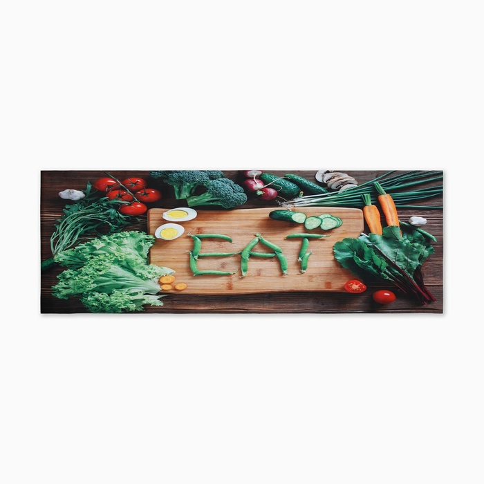 Коврик для кухни Этель "EAT" 38х118 см