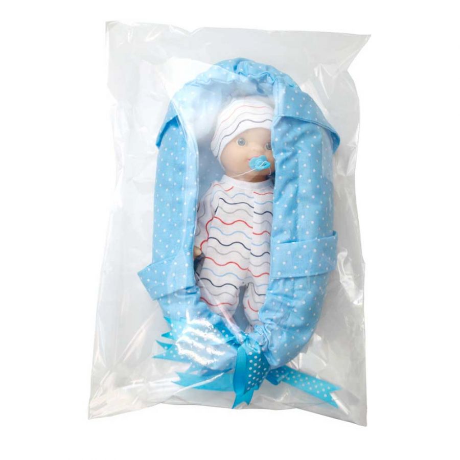 Пупс "Гриша" в переноске