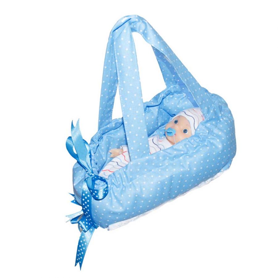 Пупс "Гриша" в переноске