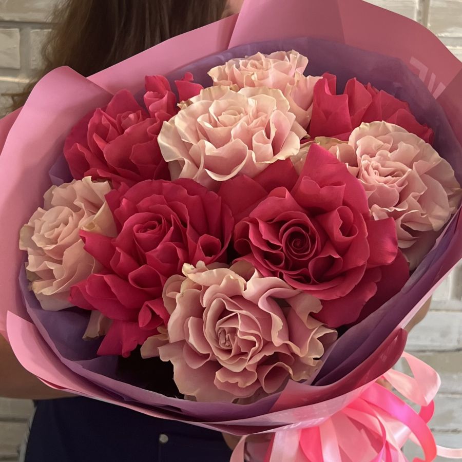 Французские розы микс