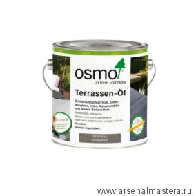 Масло для террас Osmo 019 серое 0,75 л Terrassen-Ole для наружных работ Osmo-019-0,75 11500141