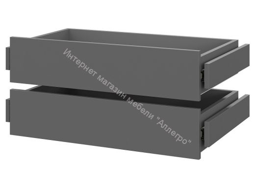 Полки в Шкаф ШК 5 (1600,1200,800) Графит Серый