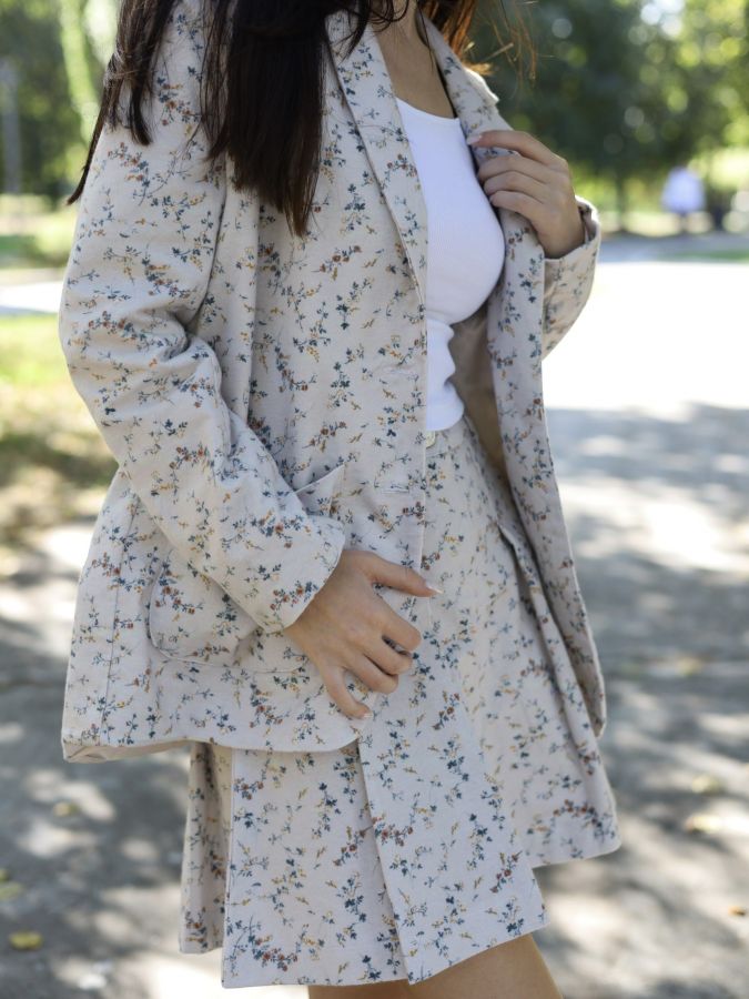 Пиджак сухоцветы